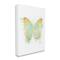 Stupell Industries Seafoam Green Butterfly Watercolor Paint Splatter Canvas Wall Art